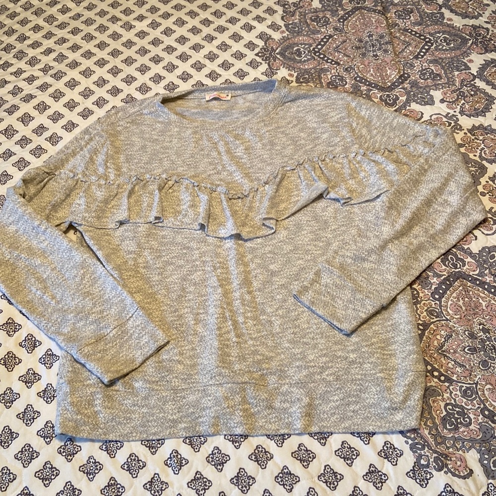 Ruffle sweater